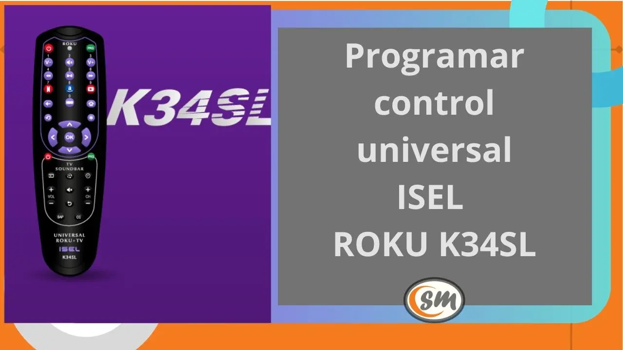 Cómo programar un control universal ISEL ROKU K34SL