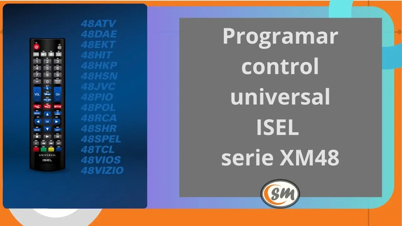 Cómo programar control universal ISEL de la serie XM48