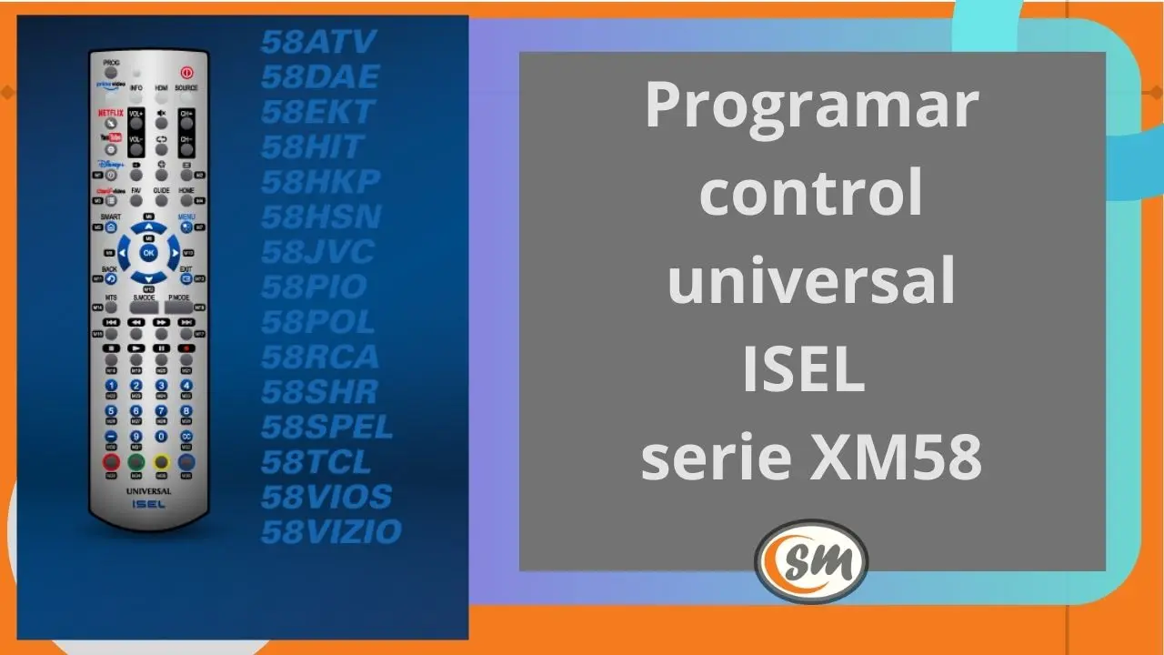 pROGRAMAR CONTROL UNIVERSAL isel DE LA SERIE xm58