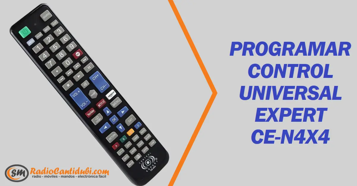 Manual control universal Expert CE-N4x4